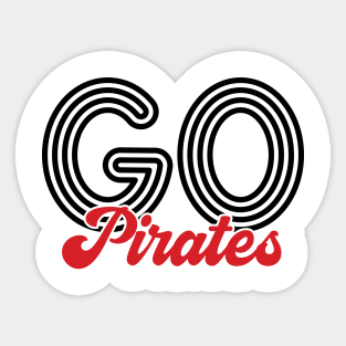 Go Pirates Sticker